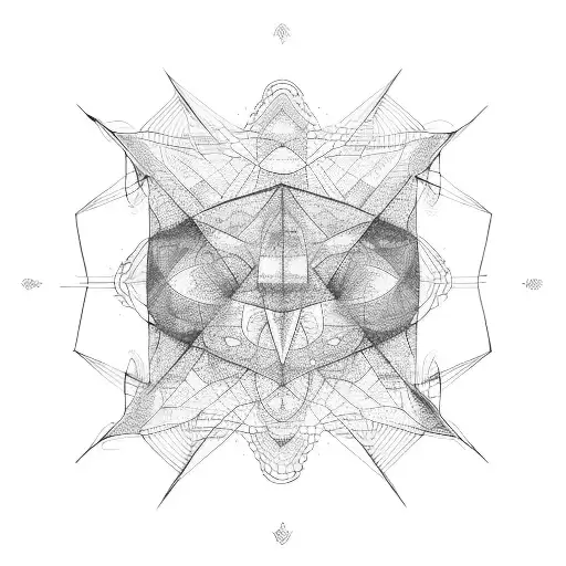 Abstract Representation Of The Human Mind