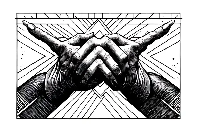 Tattoo Symbolizing Hardwork Strength Harmony And Balance In A Husband