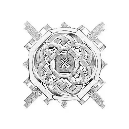 Buddhist Symbol Endless Knot