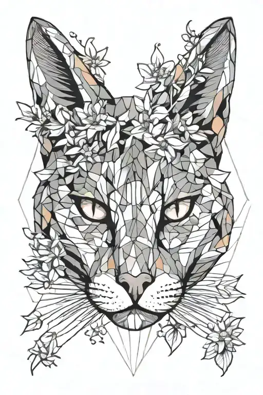 Cat Ears With Orange Blossoms