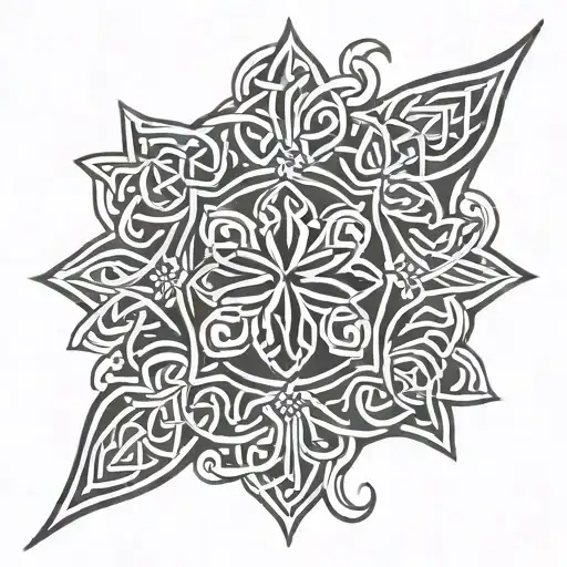 Celtic Flowers Of February