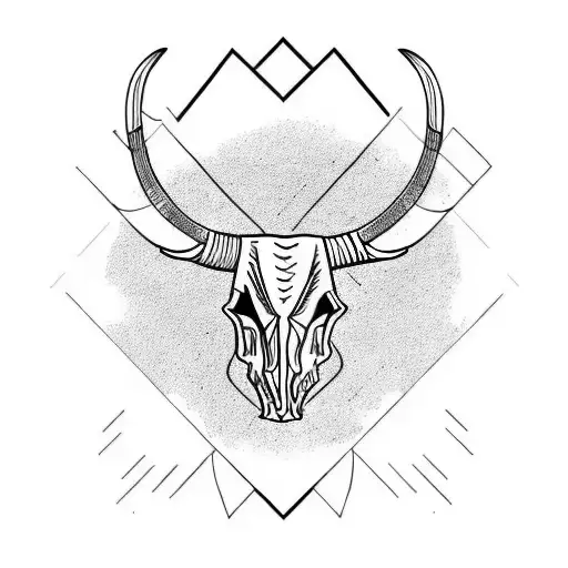 Texas Longhorn Skull