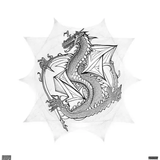 Fractal Dragon And Dice