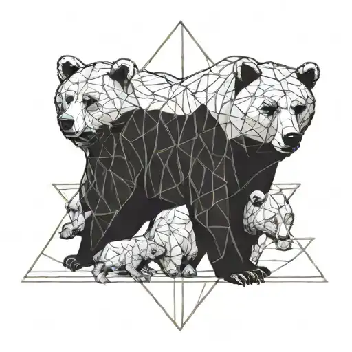 Bears 1 Father With 2 Sons