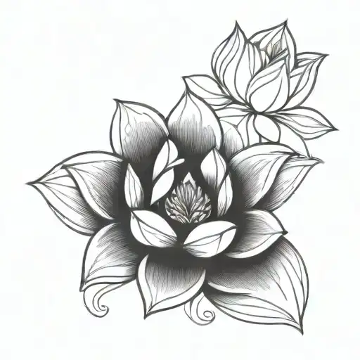 Lotus Flower Blooming