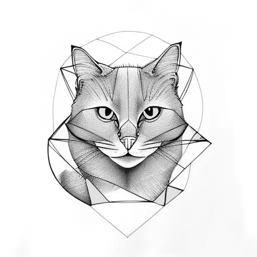 Black Cat With Yellow Eyes