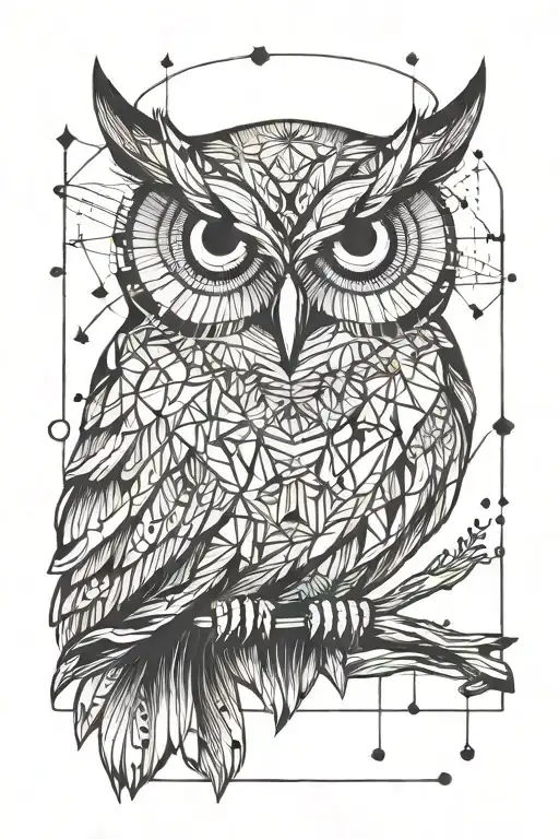 Owl And Pisces Constellation