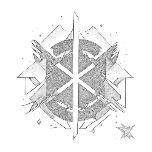 Somthing That Represents Strength Peace Responsibility And Cool Blooded