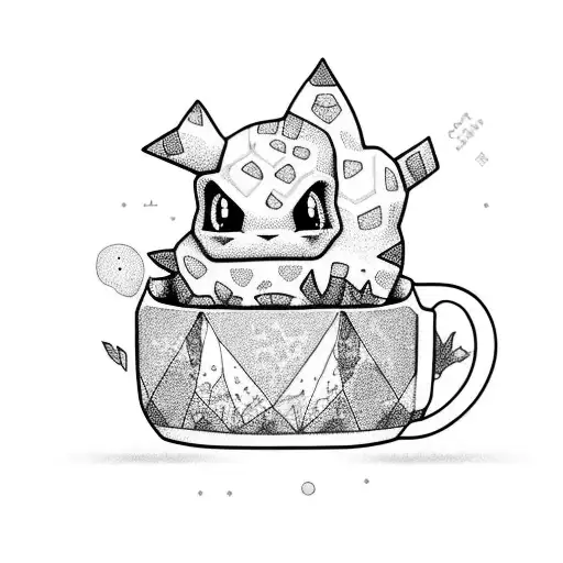 Bulbasaur Eating Coffee Cherry