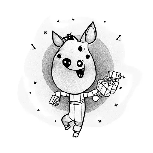 Little Boy In Pajamas