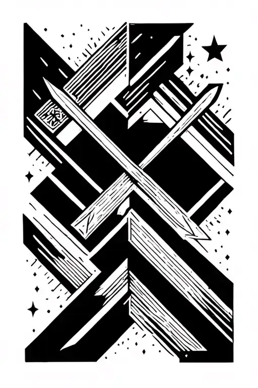 A Arrow And Travelling