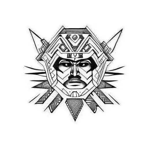 Mexican Aztec Warrior