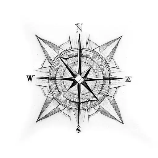 Half Sleeve Compass Music Golden Ratio