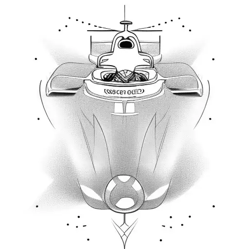 Formula One Car 2011Without Brands Light Turned Frontview