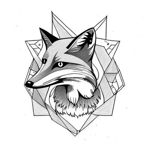 Fox With Hummingbird