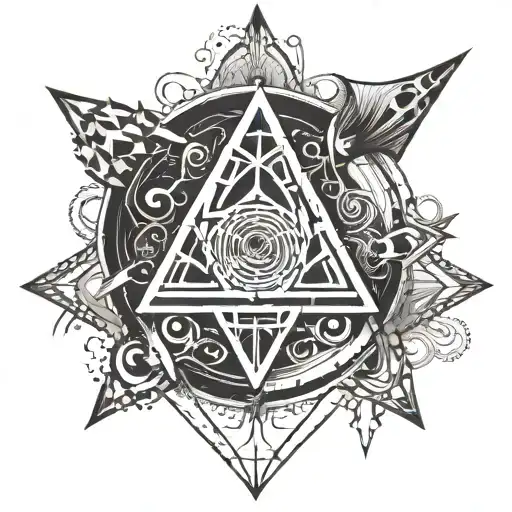 Unaloom With Triskel Symbol