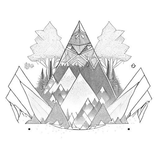 A Video Game Character Exploring A Mystical Forest