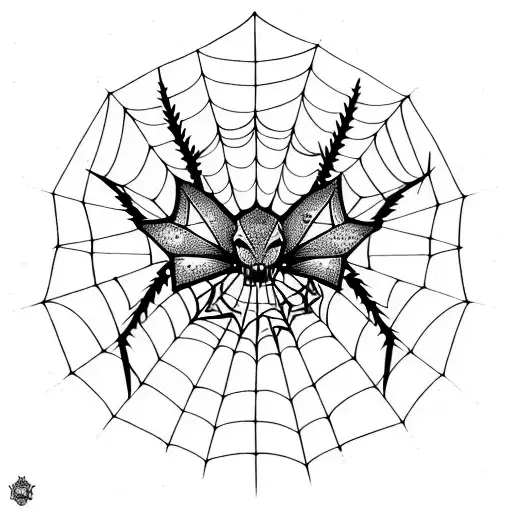 Within The Margin Of Error Illuminating With Webs Of Spider & Bats