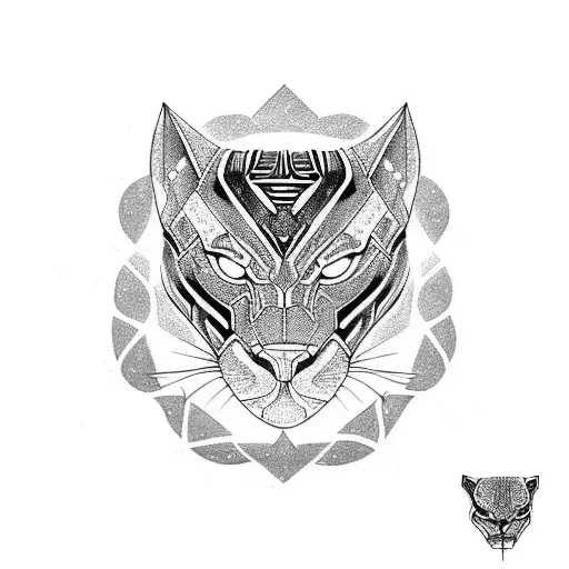 Elegant Black Panther