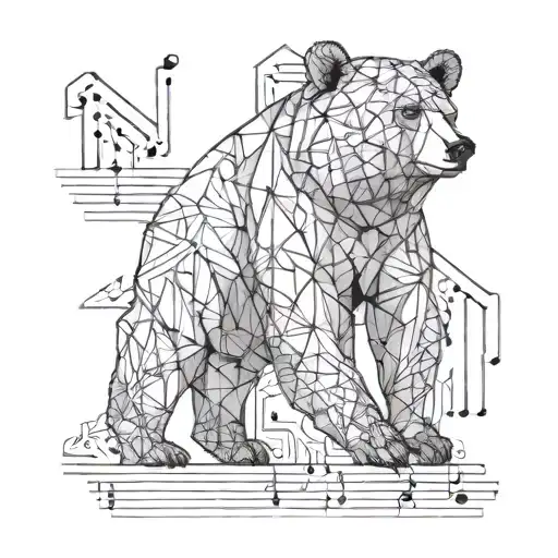 Bear And Music Notes
