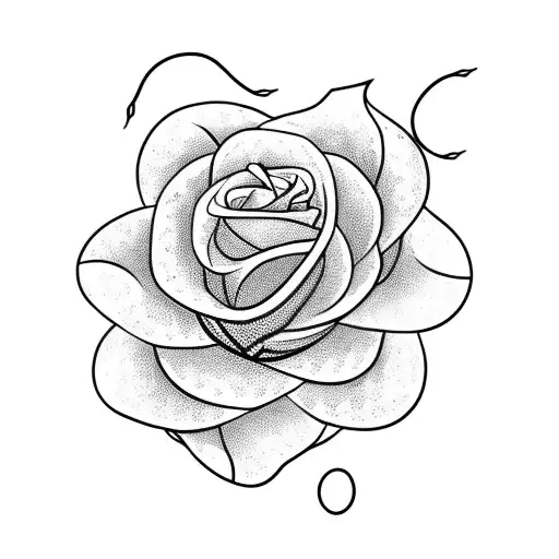 Snake With Roses