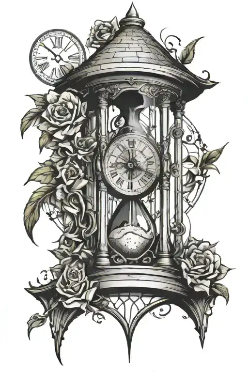 Hourglass Reaper Clock Tower