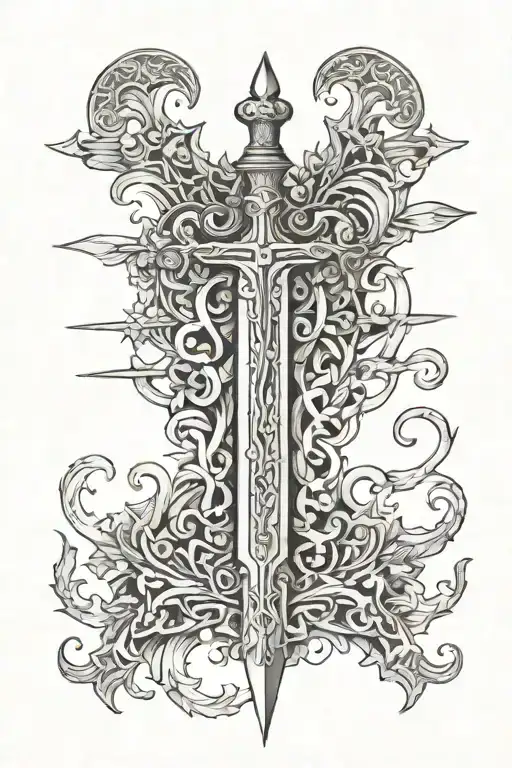 Old Sword Sink In Grand