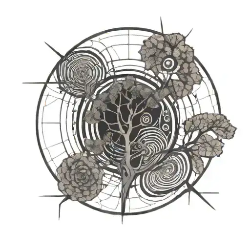 Tree Fibonacci Spiral