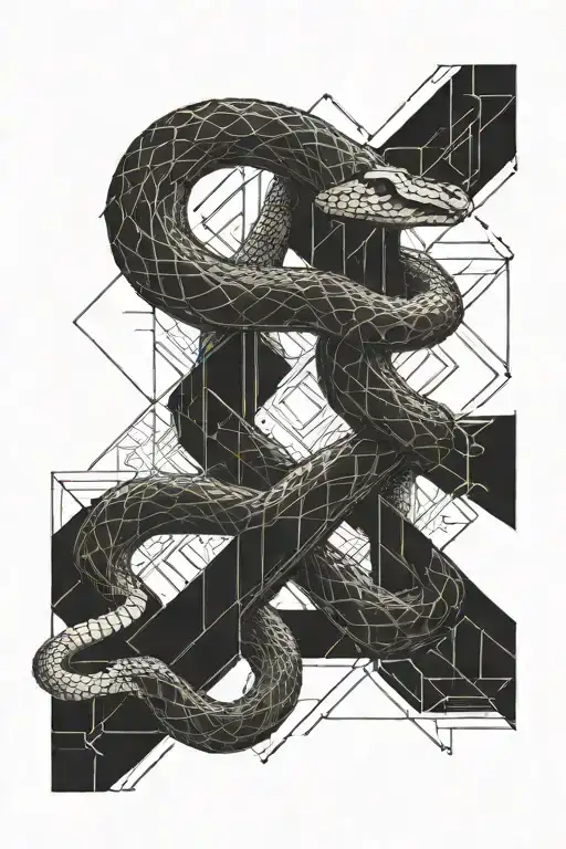 Ky Text And Snake Wrapped