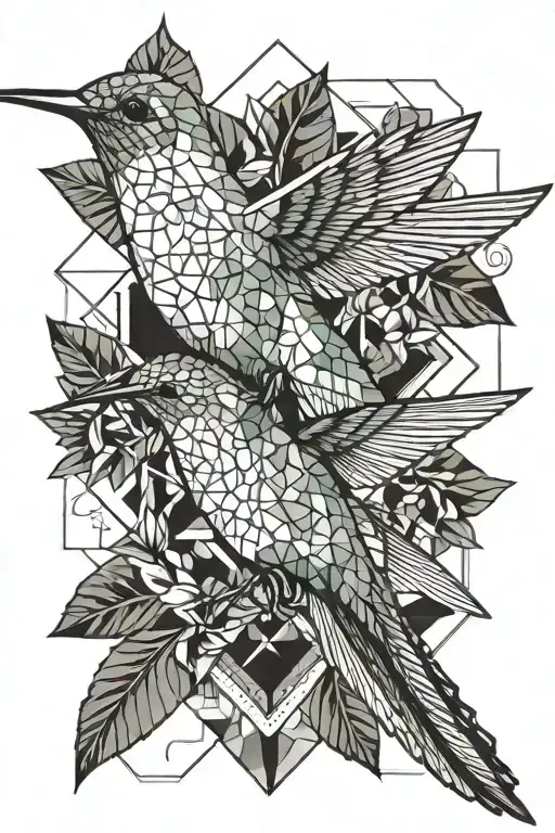 Hummingbird Hovering