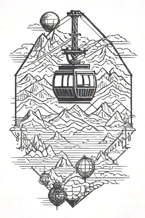 Cable Car Mountain Range