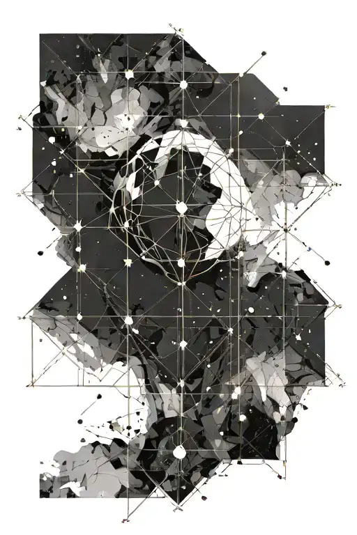 Christian Cross Constellation Rising