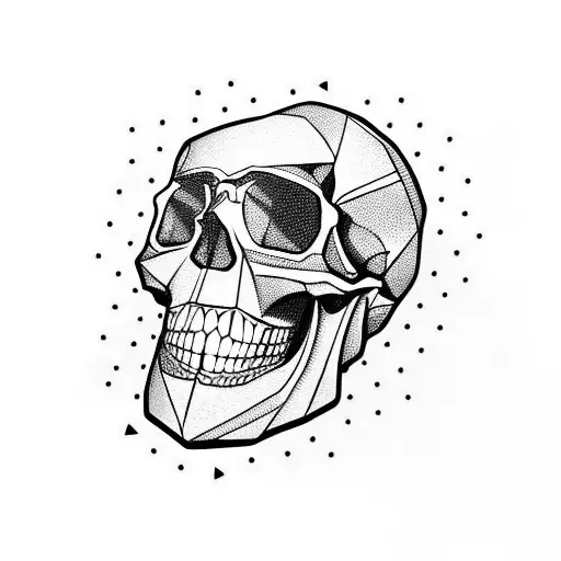 Skull And Pink Glasses