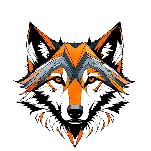 Wolf Moon Orange Color
