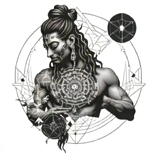 Techno Music And Shiva