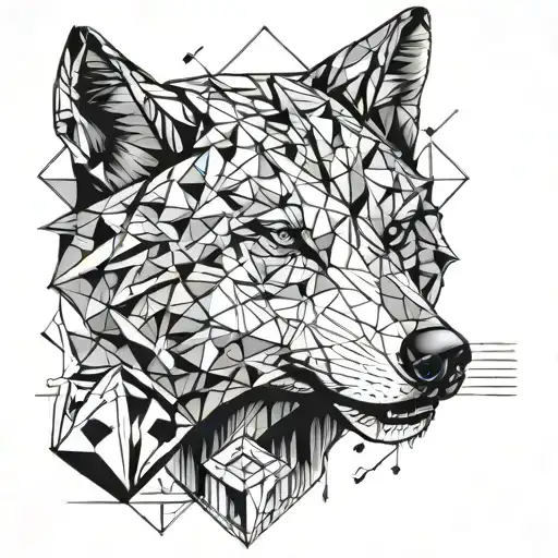 Wolf Head And Dice