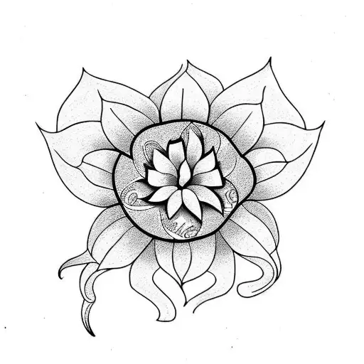 Phoenix And Lilly Flower