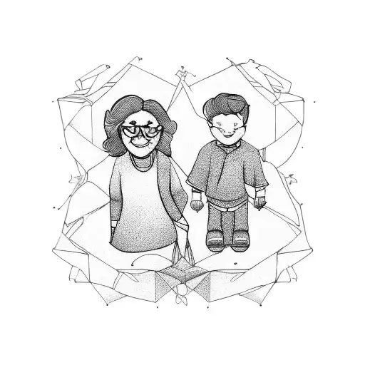 Grandmother And Son Born On January 27