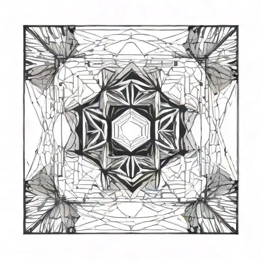 Cube With Circle Inside