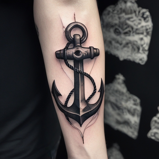 Blackwork Anchor