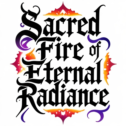 Sacred Fire of Eternal Radiance