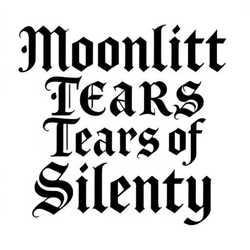Moonlit Tears of Silence Tattoo idea