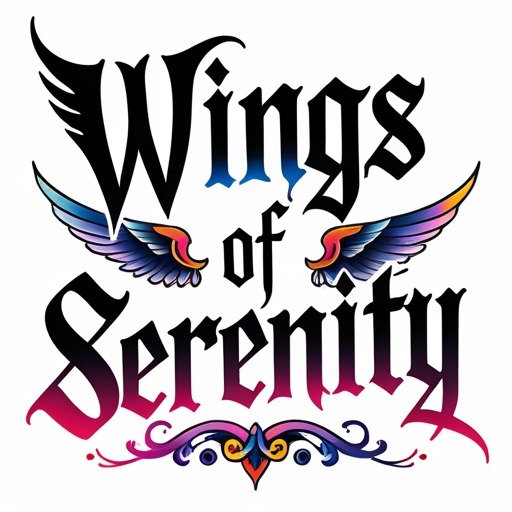 Wings of Serenity Tattoo idea