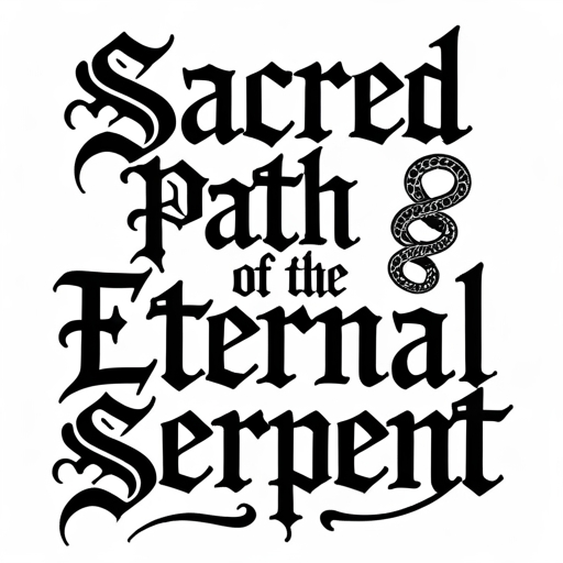 Sacred Path of the Eternal Serpent Tattoo idea