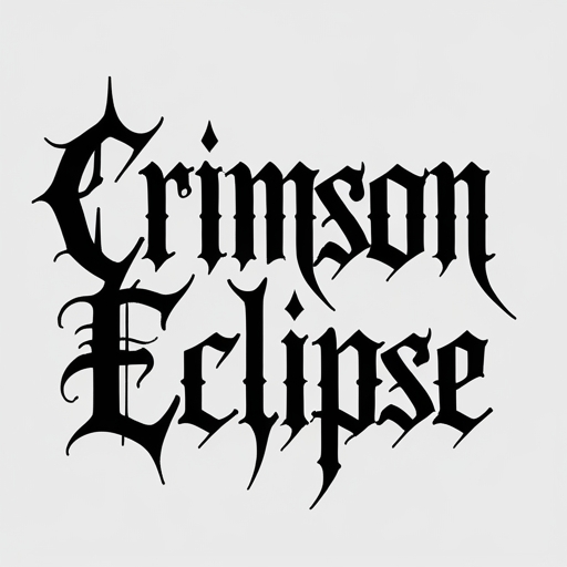 Crimson Eclipse Tattoo idea