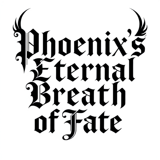 Phoenix’s Eternal Breath of Fate Tattoo idea
