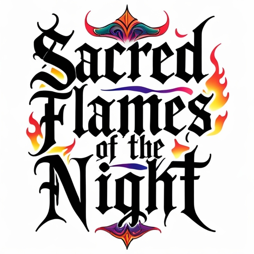 Sacred Flames of the Night Tattoo idea