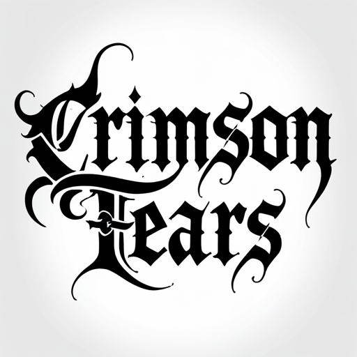 Crimson Tears Tattoo idea