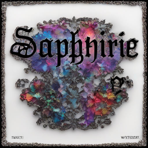 Sapphire Rain Tattoo idea