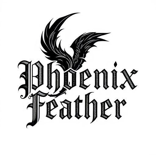 Phoenix Feather Tattoo idea